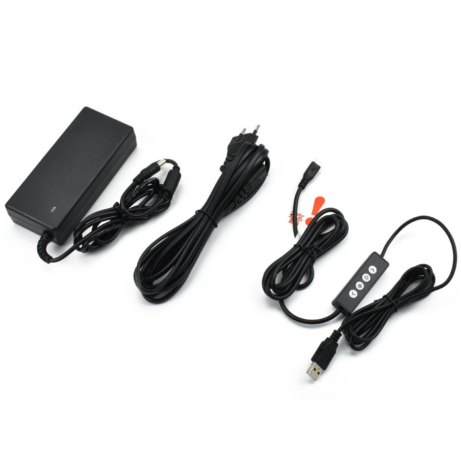 Επαγγελματικό Διπλό Φωτιστικό LED USB 35W με Βάση Κινητού - 3 Ρυθμίσεις Φωτισμού & Ρυθμιζόμενη Φωτεινότητα RK39 - Μαύρο